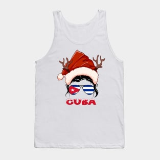 Cuba girl, Cuban Christmas gift , Regalo Navidad Cuba Tank Top